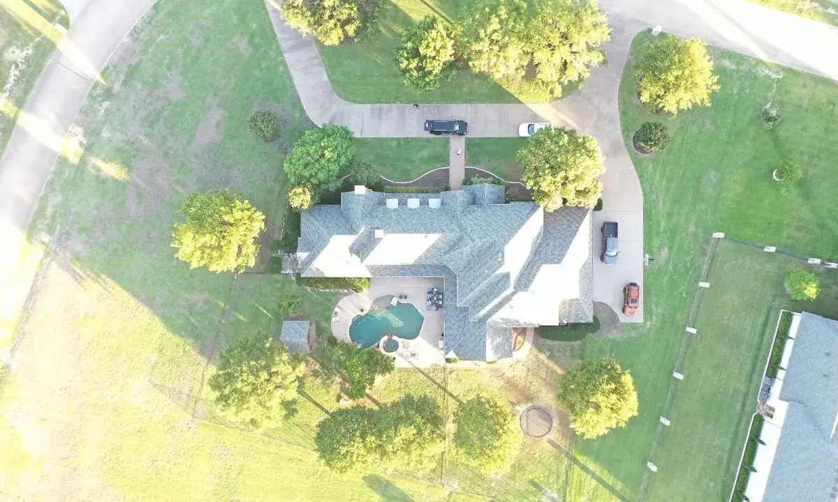 New shingle roof installation on a home in Clanton